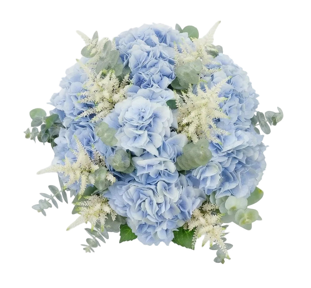 Luxury Hydrangea Bouquet with White Astilbe