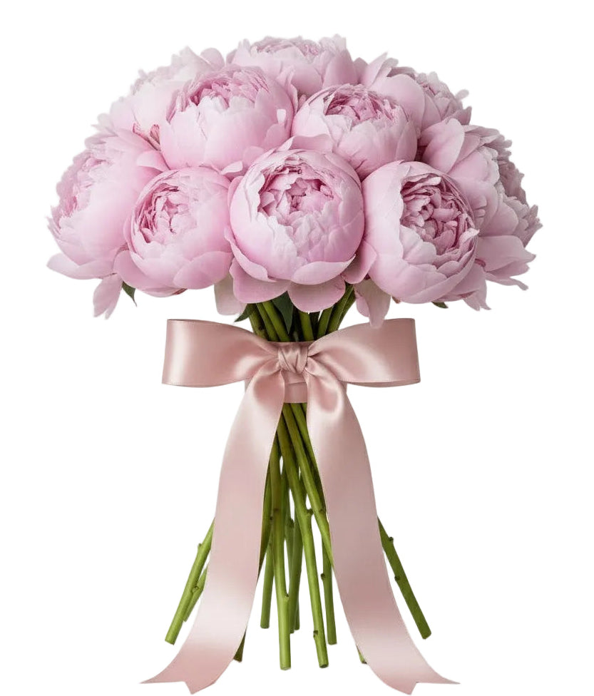 Bouquet of Pink Peonies