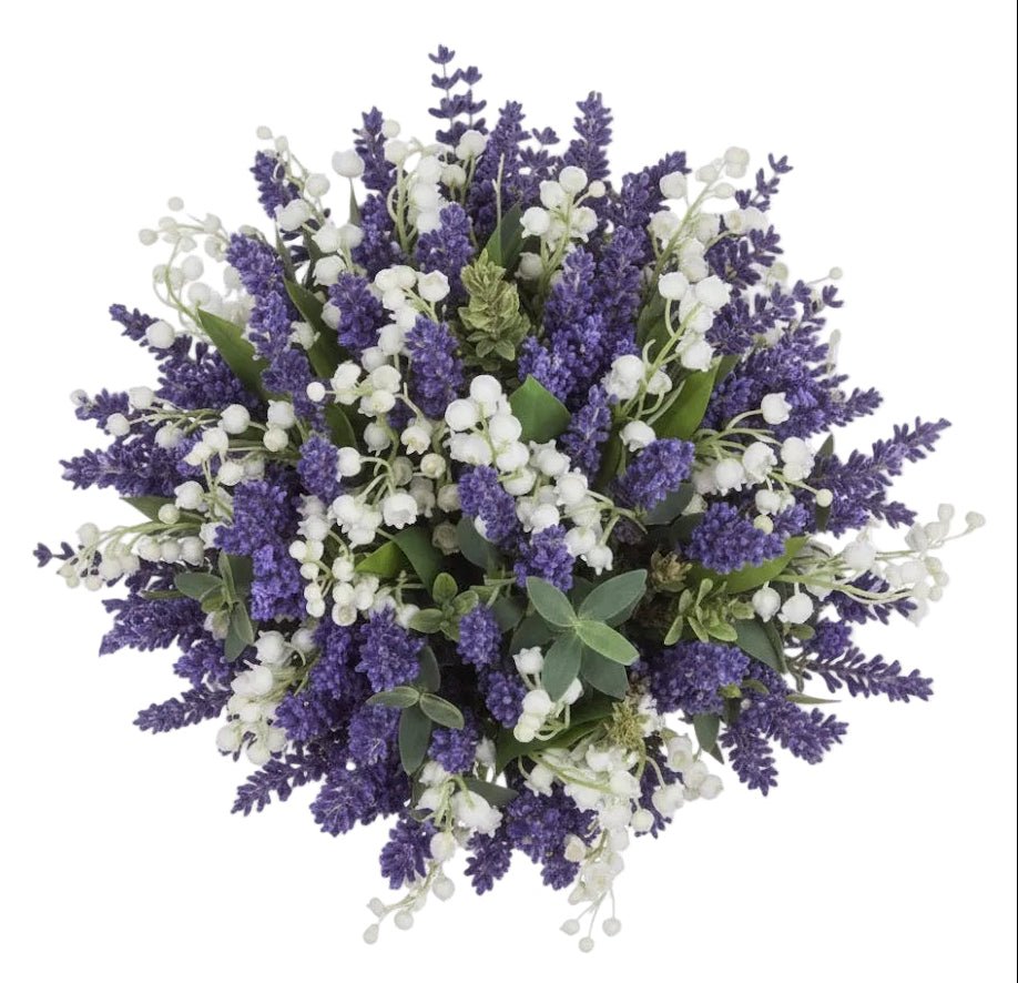 Aromatic Bouquet of Lily of the Valley and Lavender - Florist London