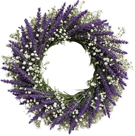 Aromatic Lavender and White Gypsophila Ring - Florist London