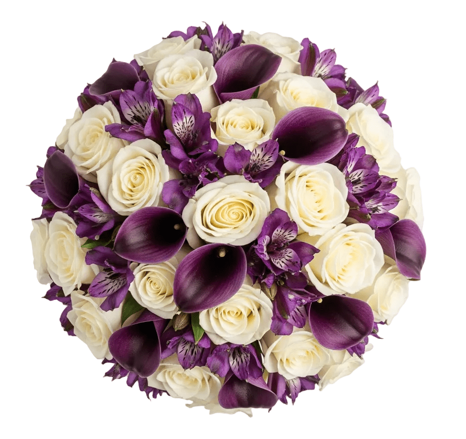 Cherry Wedding Bouquet - Florist London