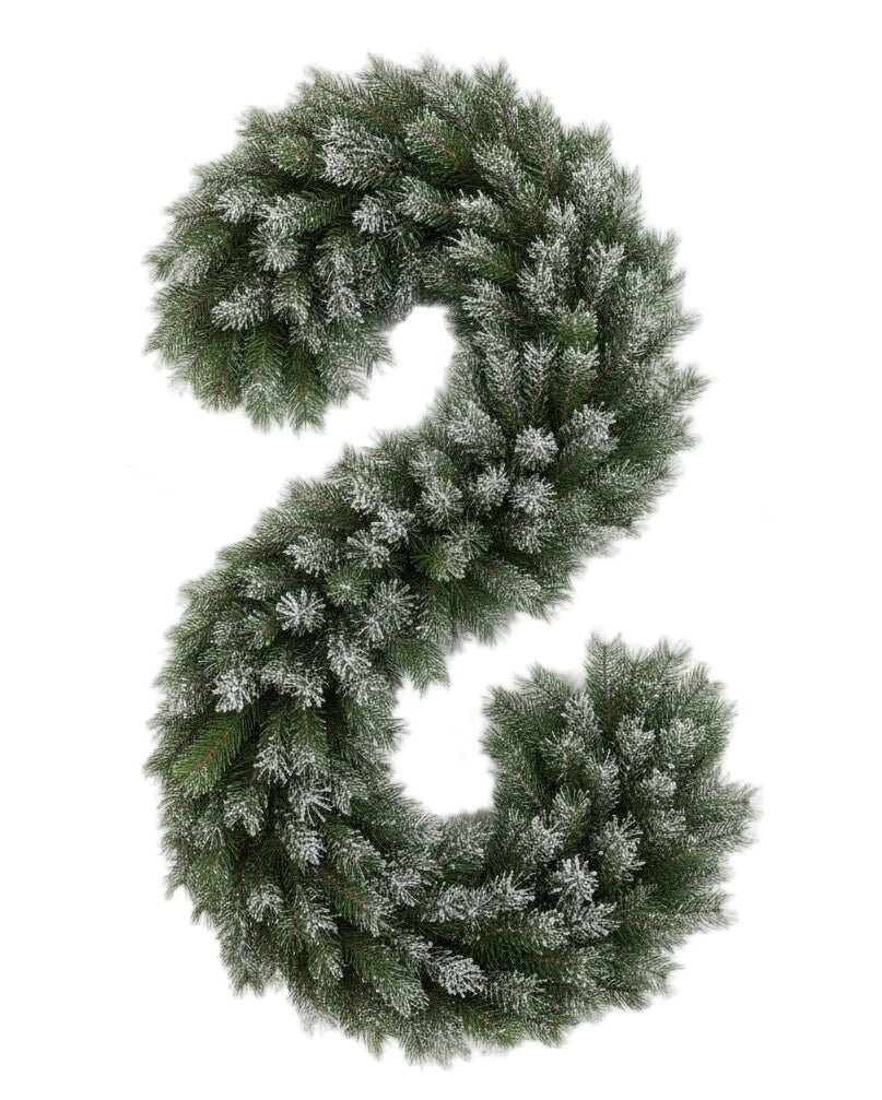 Classic Snowing Spruce Garland - Florist London