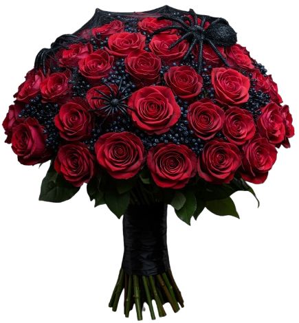 Dark Allure Rose Bouquet