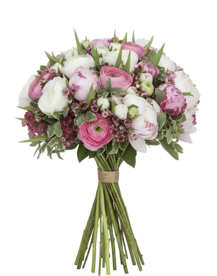 Delightful Peonies & Ranunculus Bouquet - Florist London