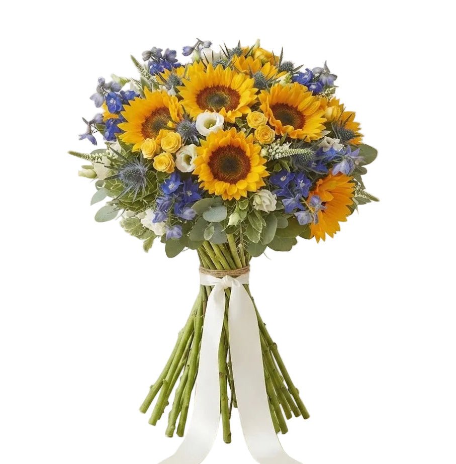 Elegant Sunflowers Bouquet - Florist London