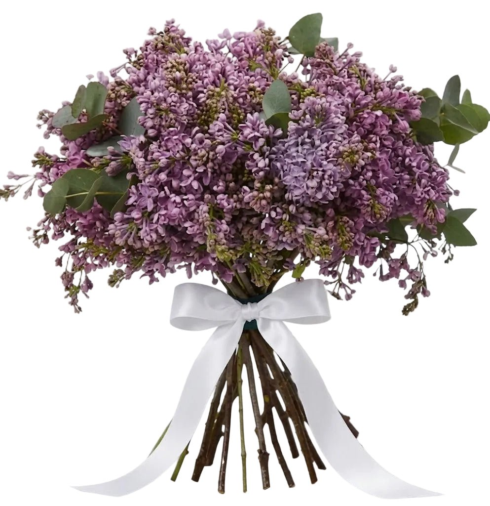 Lilac Bouquet with Eucalyptus - Florist London