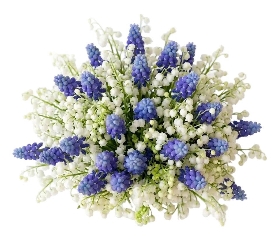 Lily of the Valley with Muscari Bouquet - Florist London
