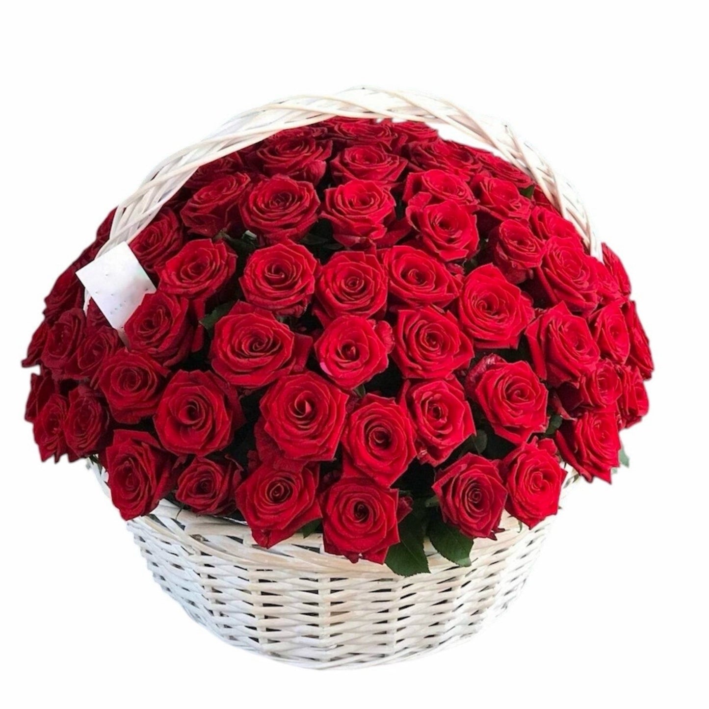 Luxury Naomi Roses in a Basket - Florist London