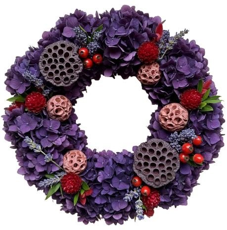 Mystic Garden Bloom Wreath - Florist London