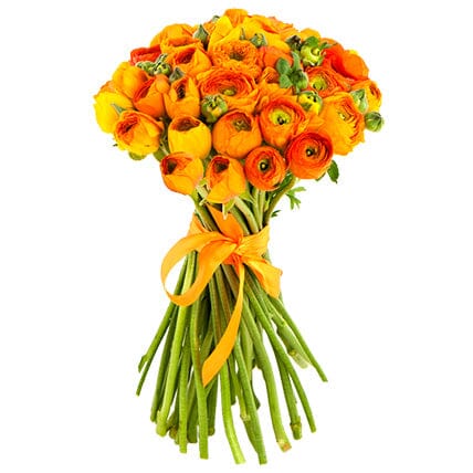 Orange Ranunculus Bouquet - Florist London