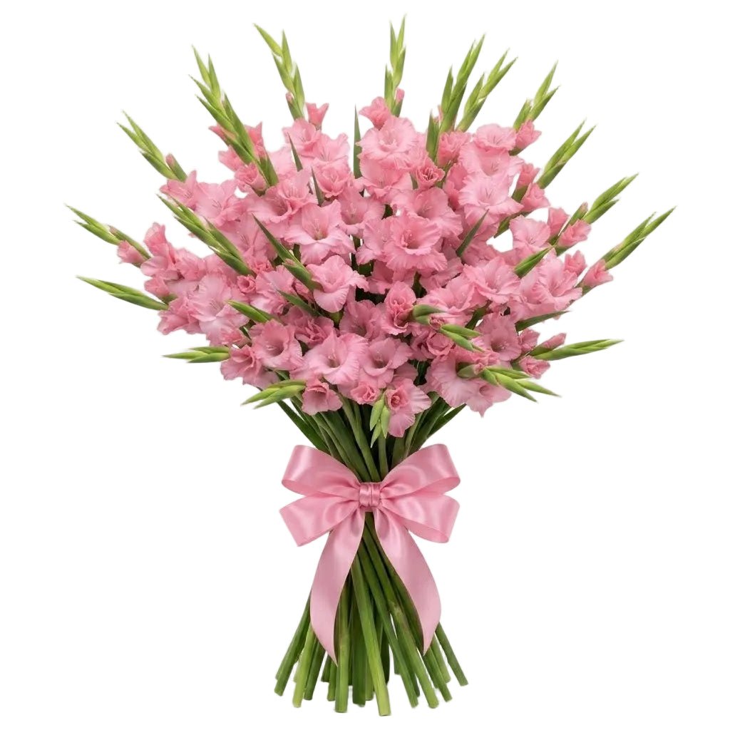 Pink Gladiolus Bouquet - Florist London