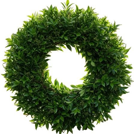 Plain Baxus Door Wreath - Florist London