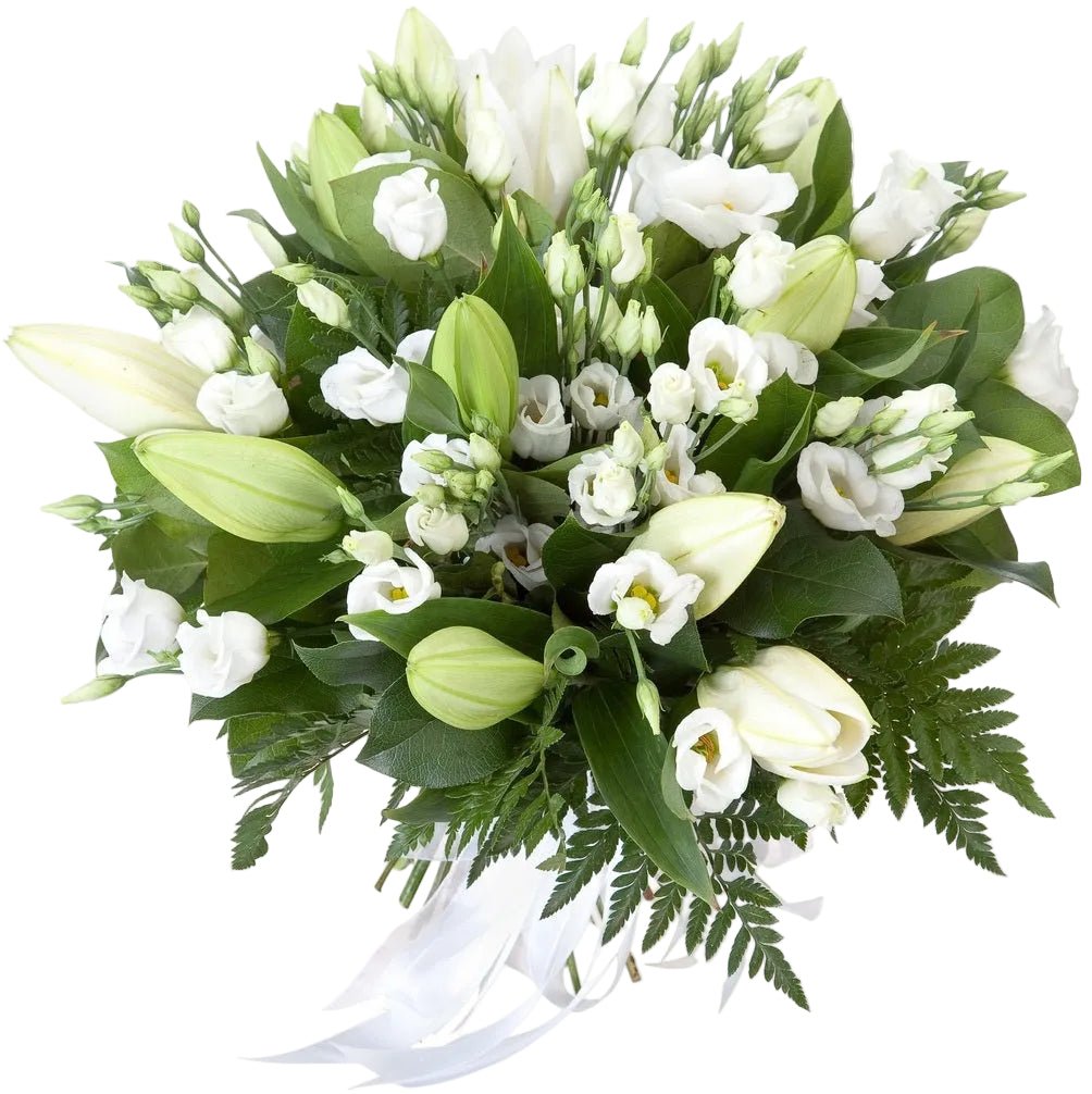 Rafined Lily Bouquet with Lisianthus - Florist London