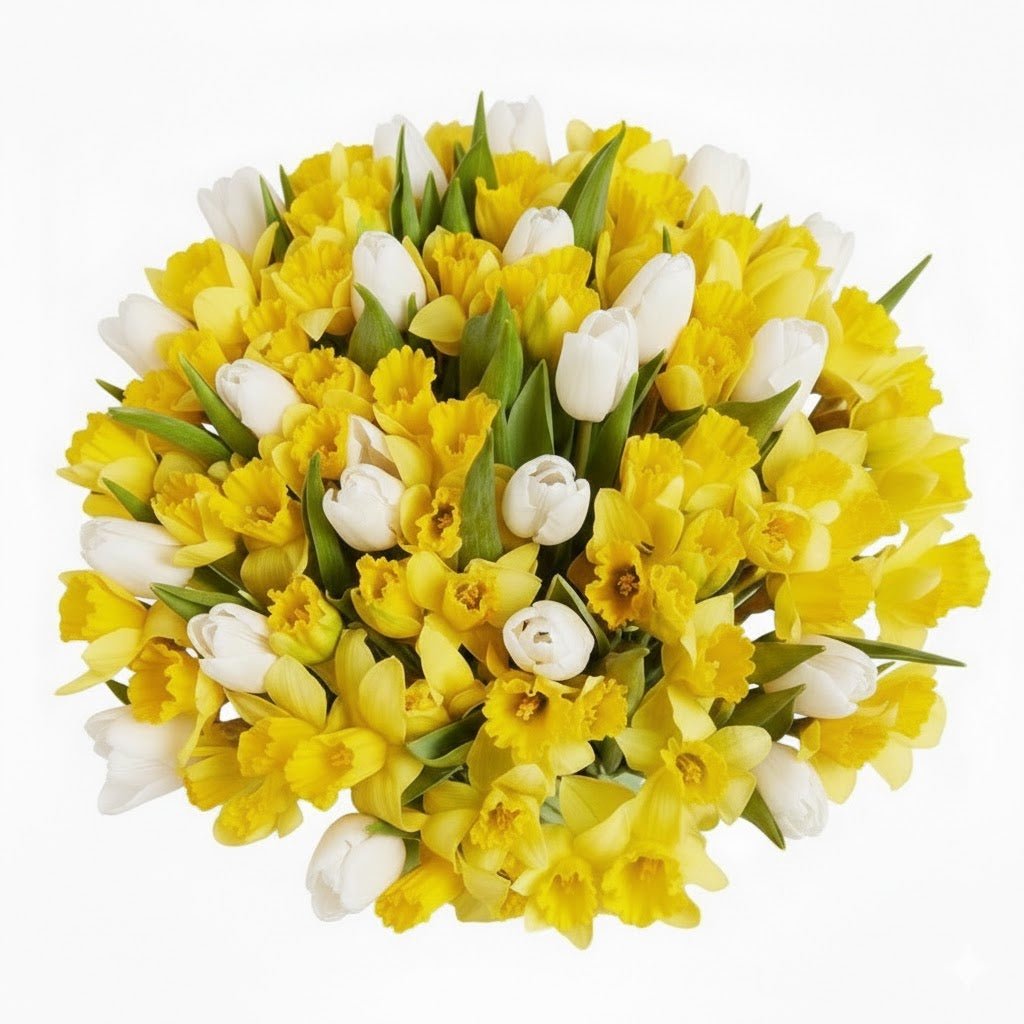 Tulips And Daffodils Bouquet - Florist London