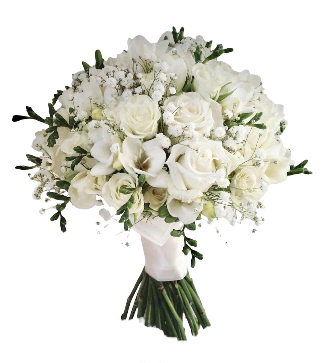 White Classic Wedding Bouquet - Florist London