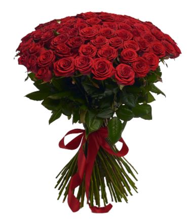 Bouquet of Naomi Red Roses - Florist London