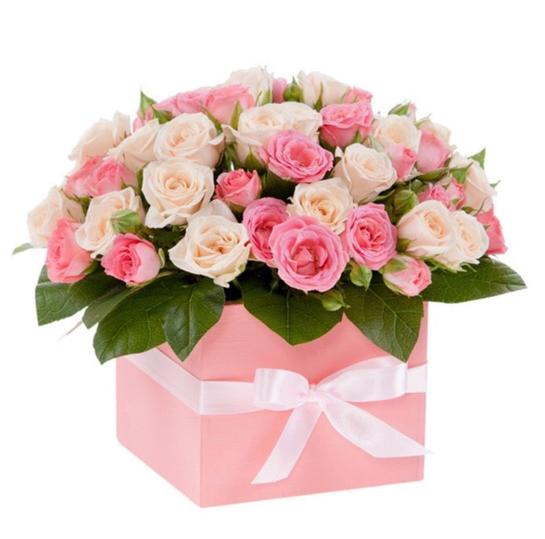 Box of Spray Roses