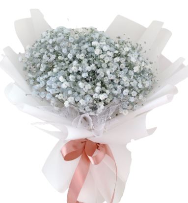Classic Gypsophila Bouquet - Florist London