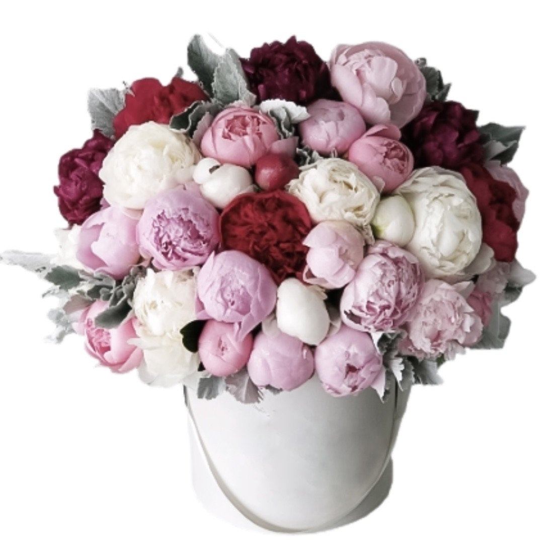 Colorful Peony Box - Florist London