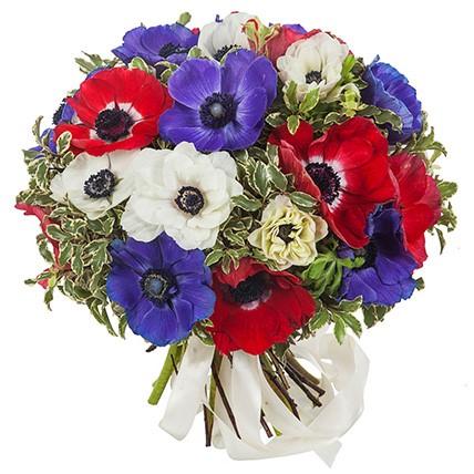 Colourful Anemones Bouquet