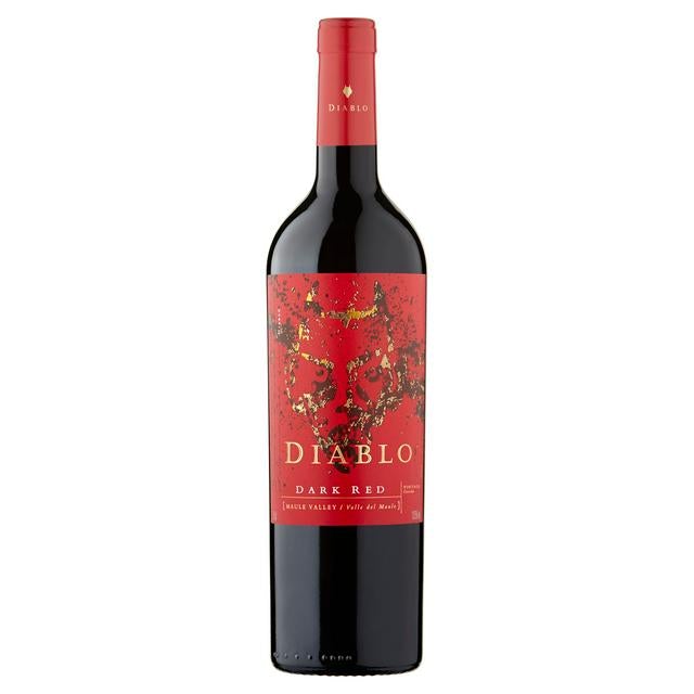 Diablo Dark Red 75cl - Florist London