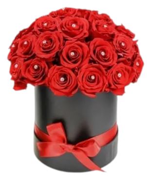 Diamonds Roses Box - Florist London