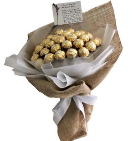 Eco Bouquet of Chocolates - Florist London