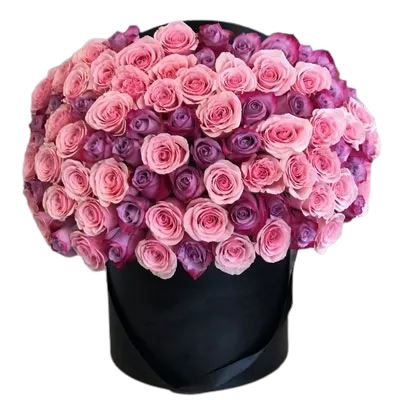 Lavender and Pink Roses Luxury Box - Florist London