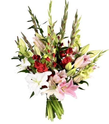Lily and Gladiolus Bouquet - Florist London