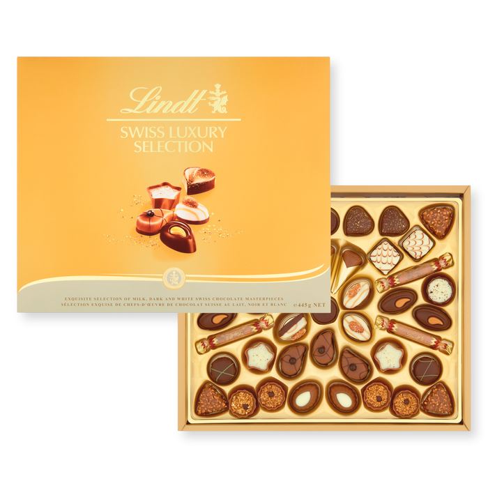 Lindt SWISS LUXURY SELECTION Box 445g