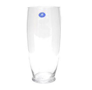 Oval Clear Glass Vase - Florist London