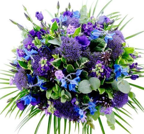 Sixty - Fifth Wedding Anniversary Blue Sapphire - Florist London