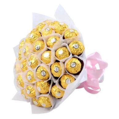 White Chocolates Bouquet