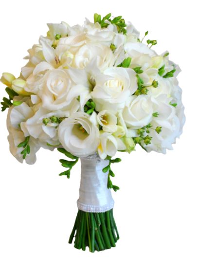 White Wedding Bouquet - Florist London