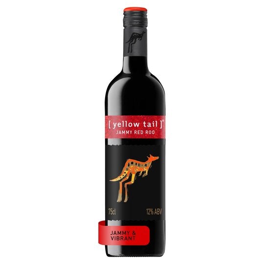 Yellow Tail Jammy Red Roo 75Cl - Florist London