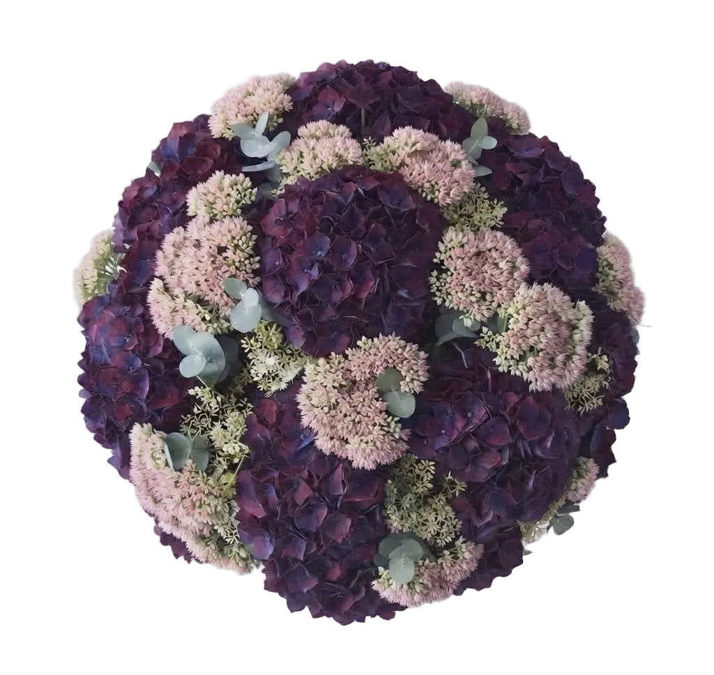 Bouquet of Hydrangea with Sedum