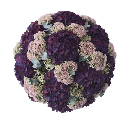 Bouquet of Hydrangea with Sedum