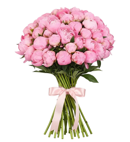 Bouquet of Pink Peonies