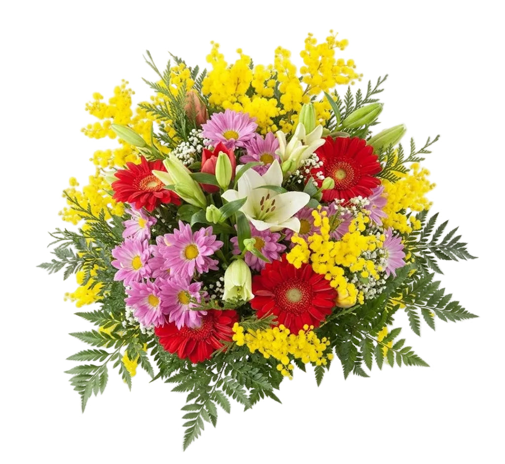 Colored Spring Bouquet