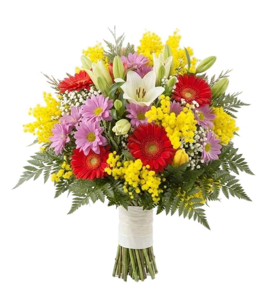 Colored Spring Bouquet