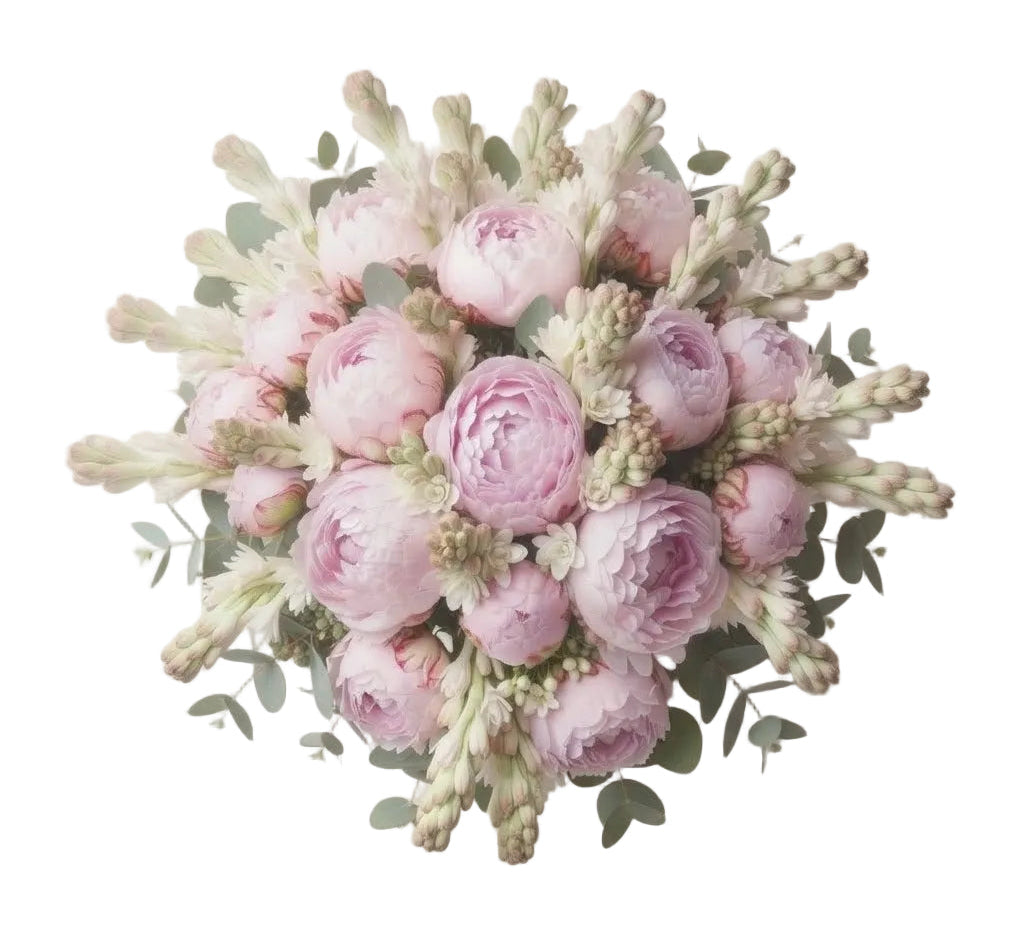 Luxury Bouquet of Peonies and Tuberose