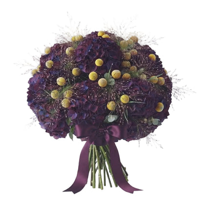 Luxury Hydrangea Bouquet with Craspedia