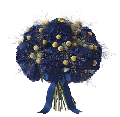 Luxury Hydrangea Bouquet with Craspedia