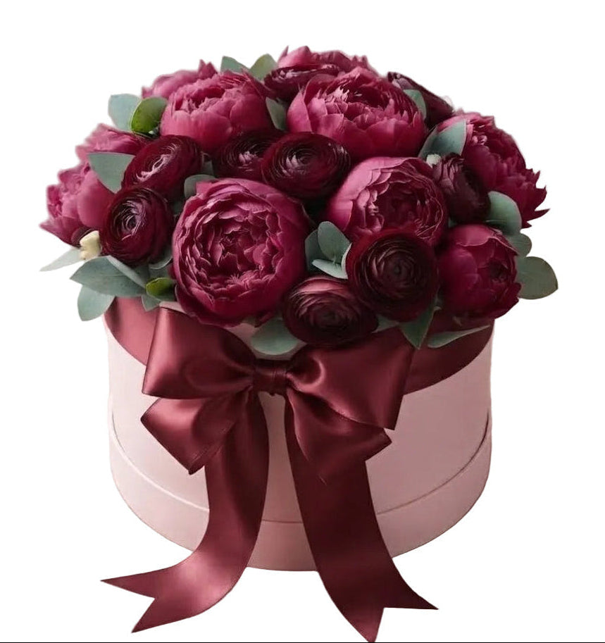 Rafined Ranunculus and Peonies Box