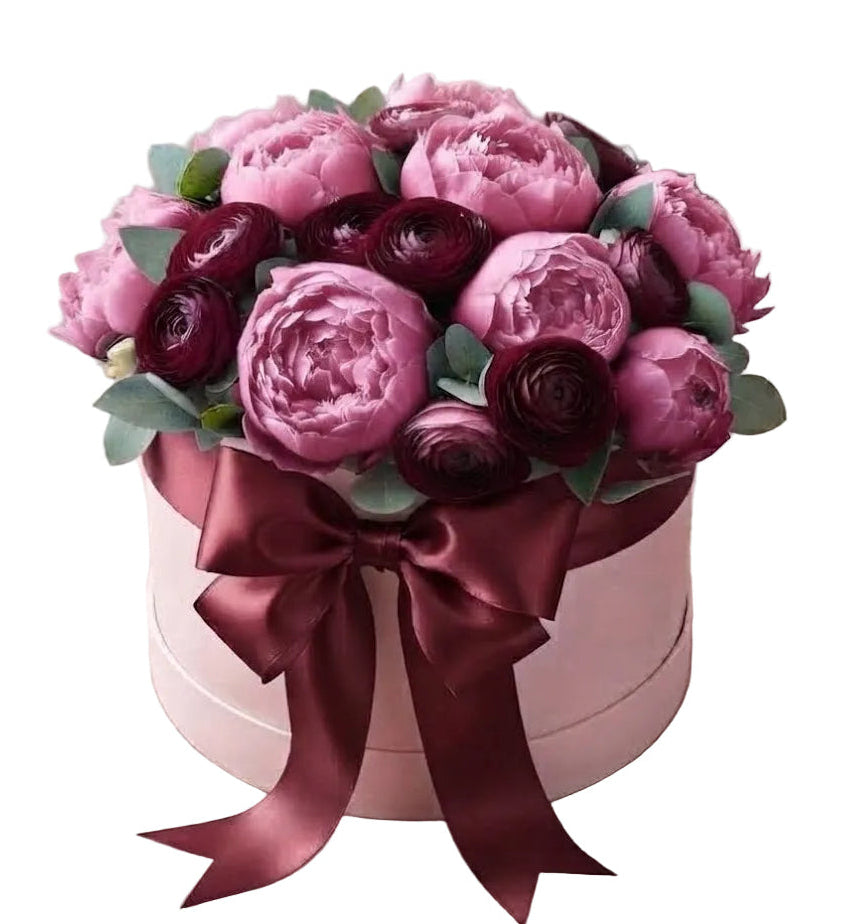 Rafined Ranunculus and Peonies Box