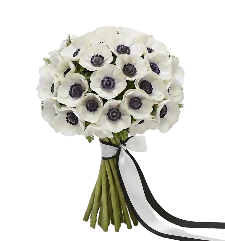 White Anemone Bouquet