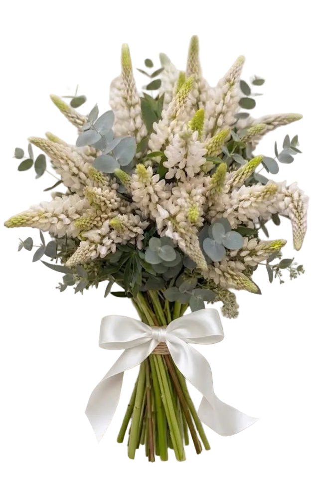 Amazing Bouquet of Lupinus with Greenery - Florist London