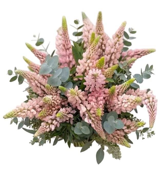 Amazing Bouquet of Lupinus with Greenery - Florist London