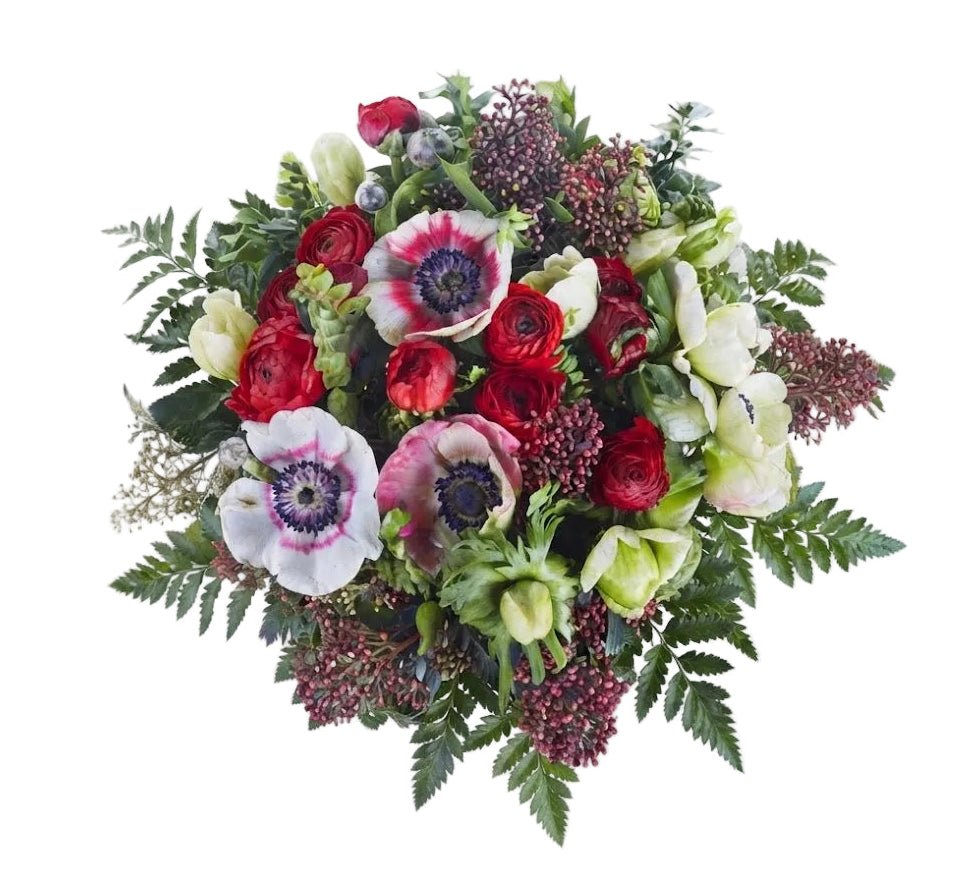 Anemone and Ranunculus Bouquet - Florist London