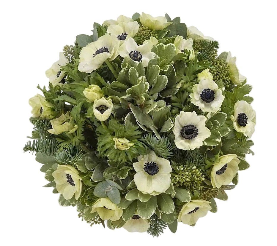 Anemone with Spruce Bouquet - Florist London